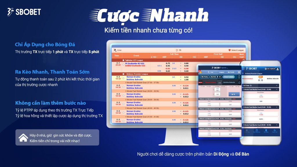 sbobet Các dịch vụ cá cược thể thao